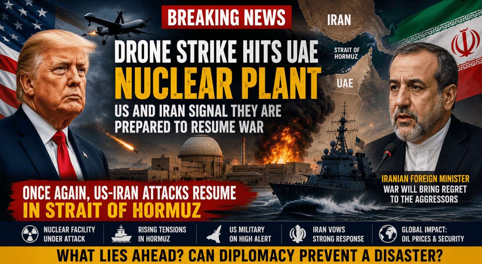 Drone Strike near UAE