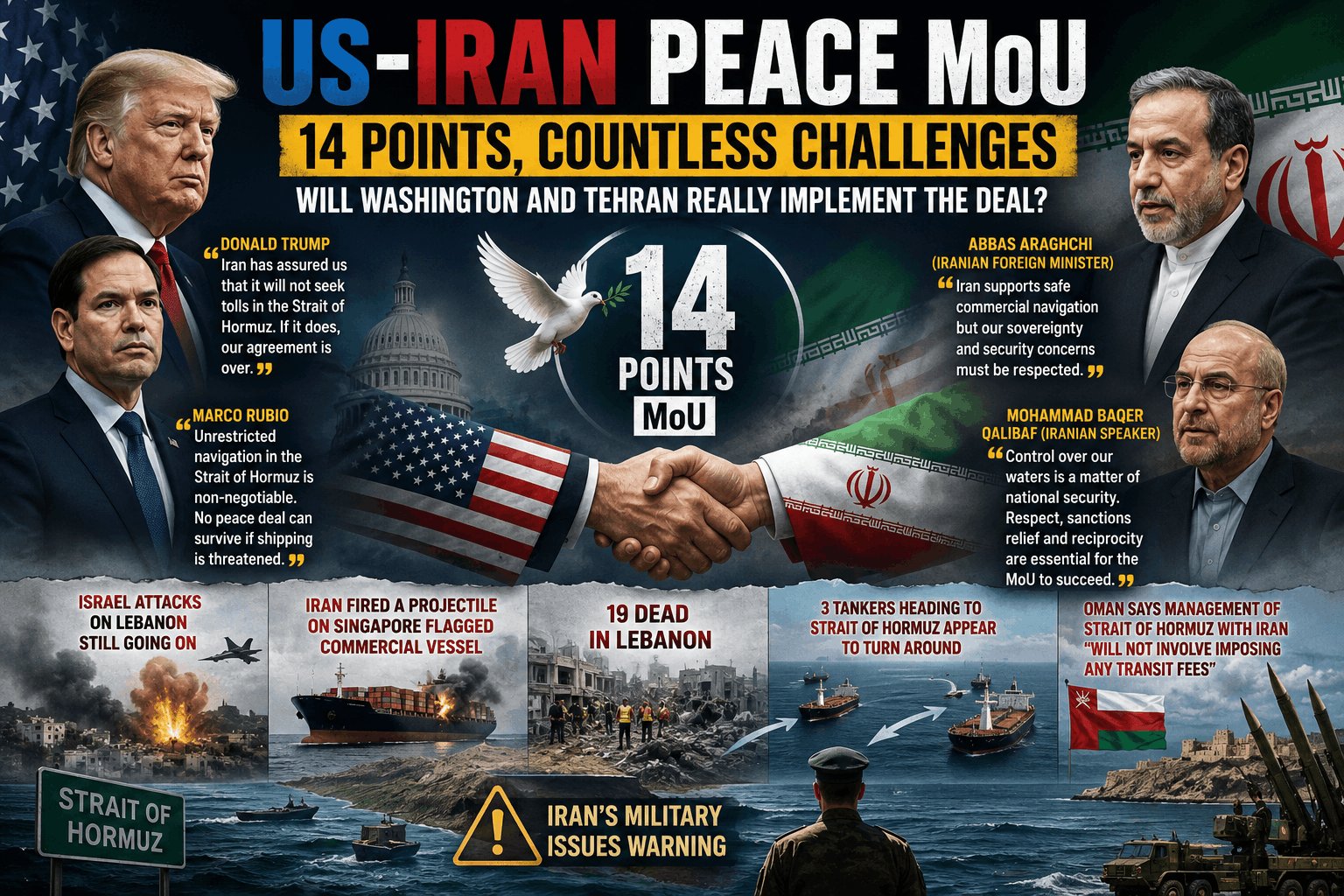 Peace on Paper, Conflict at Sea: