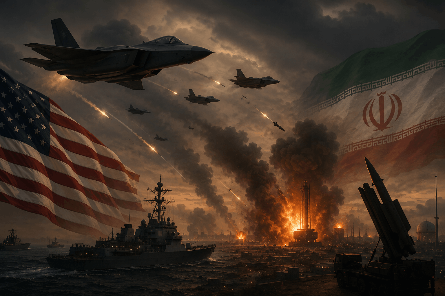Bombs Over Iran Again-2026