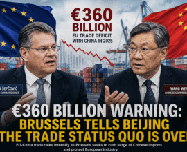 Brussels Tells Beijing the Trade Status