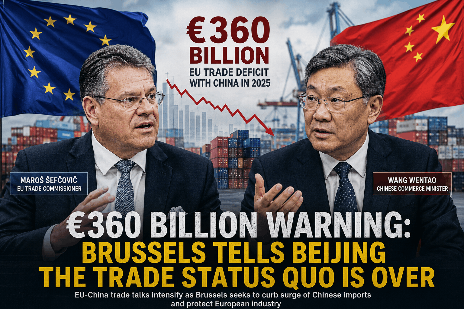 Brussels Tells Beijing the Trade Status