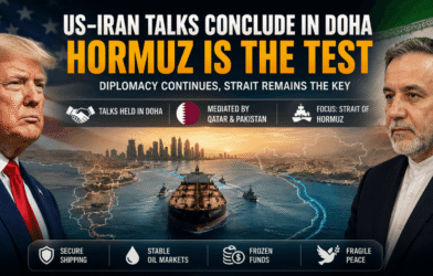 Hormuz Becomes the Red Line: US-Iran Talks End in Doha With the World Watching the Strait