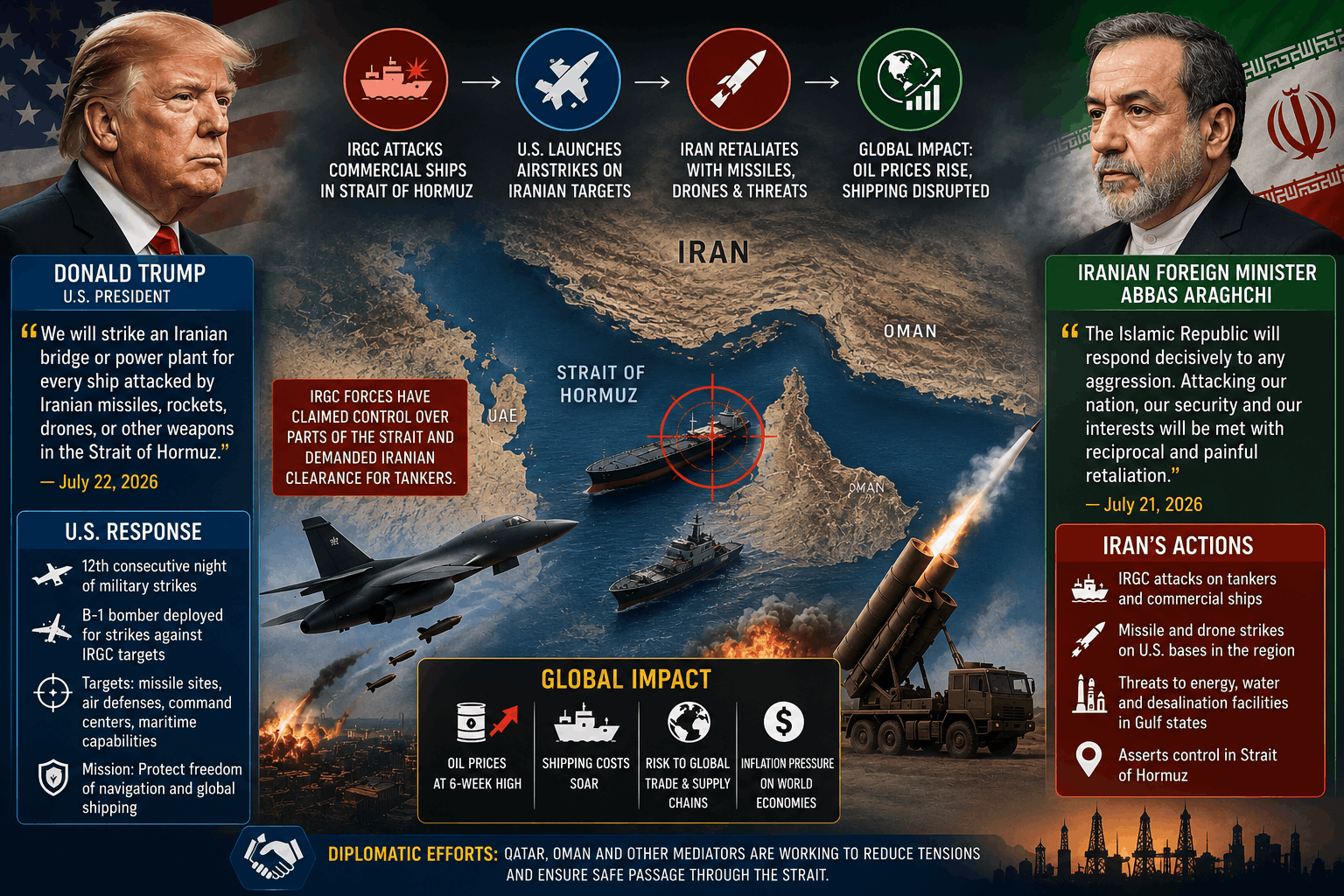 Strait of Hormuz-updates at the Variant