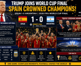 Trump Joins World Cup Final