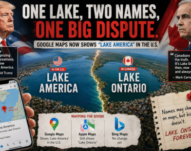 Google Maps Lake America