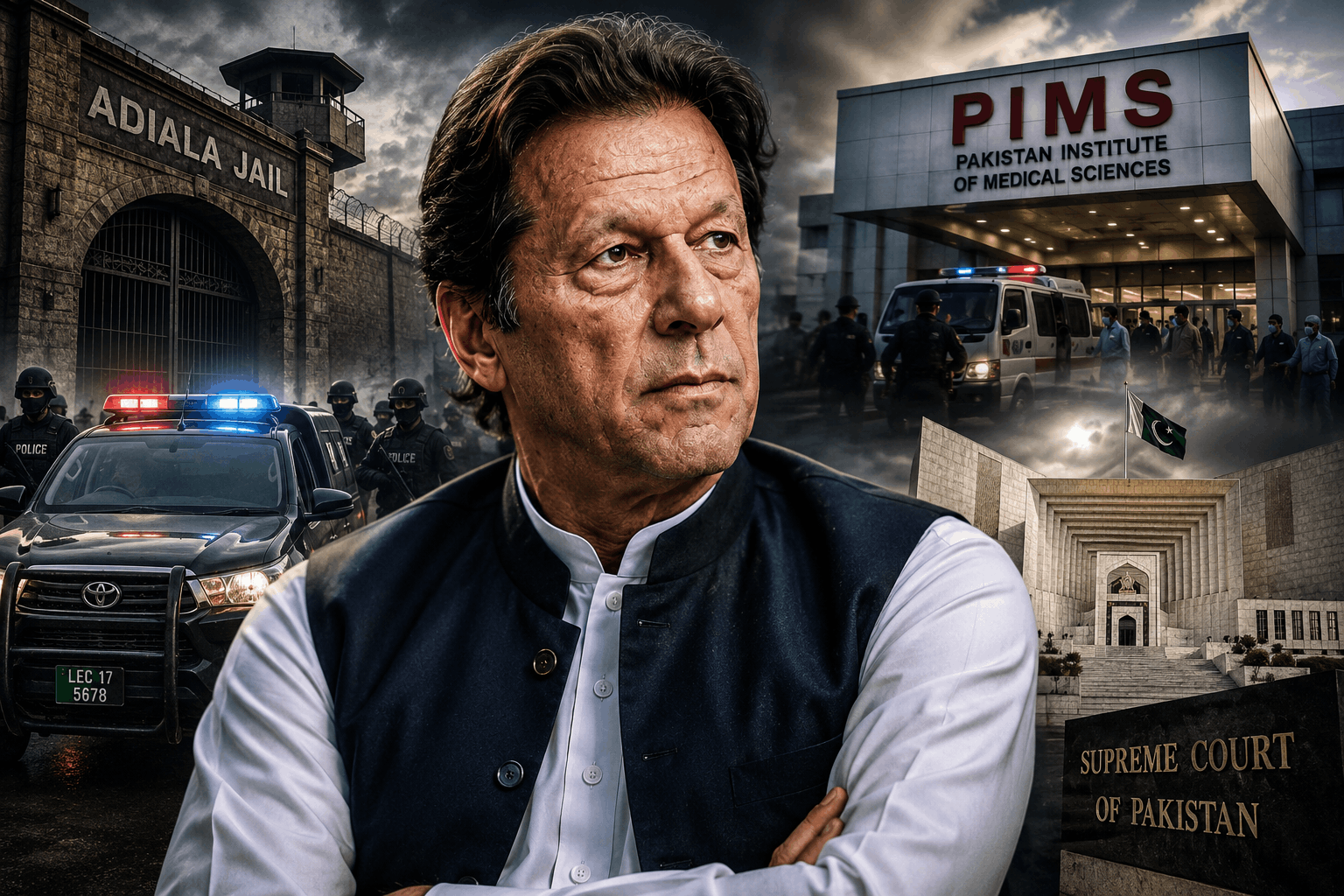 The nocturnal hospital transfer of Imran Khan